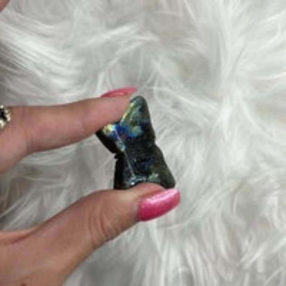 Labradorite Butterfly Carving Set - Picture 8 of 13
